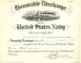 Printed Honorable Discharge certificate for John Joseph Colleary dated January 24, 1946
