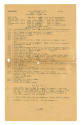 Printed USS Intrepid schedule titled "Plan of the Day" for September 6, 1944