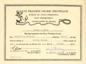 Printed training certificate for Richard Burton Church in Pharmacy and Toxicology dated Novembe…
