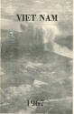 Printed ports of call booklet for Vietnam with a photograph of an explosion from the air dated …