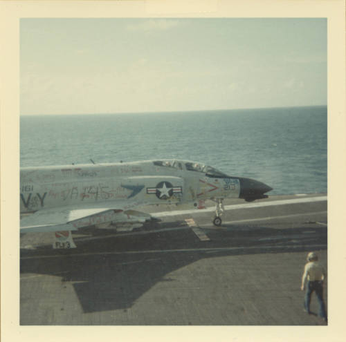 F-4 Phantom with Grafiti – Works – Intrepid Museum