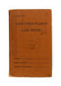 Hardcover Aviators Flight Log Book for F.E. Masters