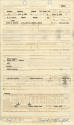 Printed Annual Qualifications Questionnaire for Forrest Edmund Masters dated August 19, 1947