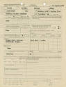 Printed Officer Qualifications Questionnaire for Forrest Edmund Masters dated August 20, 1945