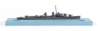 Destroyer recognition model on blue base