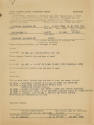 Printed Naval Aviators Monthly Achievement Report for C.P. Amerman dated October 31, 1944