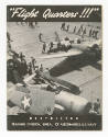 Printed manual title "Flight Quarters" dated 1943