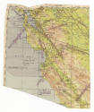 Printed San Francisco Coast annotated map