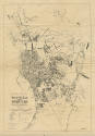 Printed map of Airfield and Target Charts in Manila and Suburbs dated July 25, 1944 