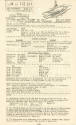 Printed schedule for USS Intrepid titled "Plan of the Day" with a drawing of the aircraft carri…