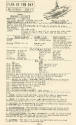 Printed schedule for USS Intrepid titled "Plan of the Day" with a drawing of the aircraft carri…