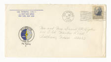 Handwritten envelope addressed to Mr. & Mrs. David F. Ryder postmarked April 8, 1965
