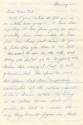 Handwritten letter addressed to "Mom & Dad" dated February 14, 1966, page 1