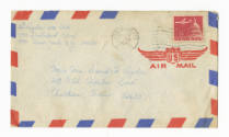 Handwritten letter addressed to Mr. & Mrs. David F. Ryder postmarked May 9, 1966