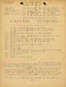Typed USS Intrepid schedule titled Plan of the Day for July 5, 1944