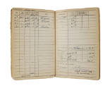 Page from Norwald Quiel's Aviators Flight Log Book dated December 1943