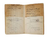 Page from Norwald Quiel's Aviators Flight Log Book dated September 1944