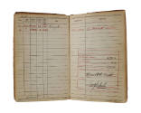 Page from Norwald Quiel's Aviators Flight Log Book dated May 1945