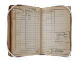 Page from Norwald Quiel's Aviators Flight Log Book dated July 1949