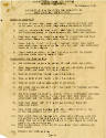 Printed Instructions for Procedure and Operation of Bomb Sight for Bombing Runs dated February …