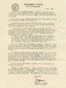 Printed USS Intrepid familygram newsletter dated April 1966