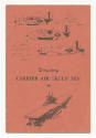 Printed Directory for Carrier Air Group Ten dated October 1, 1945 with drawings of an aircraft …