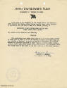 Printed temporary citation for Second Air Medal to Lieutenant (Junior Grade) Donald Elvin Freet