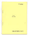 Printed yellow booklet titled "Chapter 4 Regulations" printed by USS Intrepid dated July 1, 196…