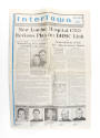 Printed InterTown newspaper dated December 3, 2002 with article on the front page titled "Remem…