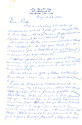 Handwritten letter to Rick from Annabel Craig dated August 26, 1987